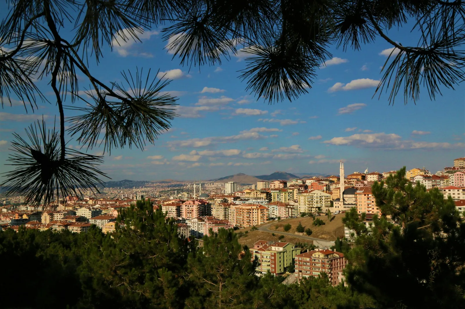 Ankara in the afternoon sun