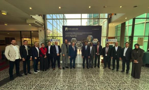 The Glotify delegation at the Kocaeli Chamber of Industry