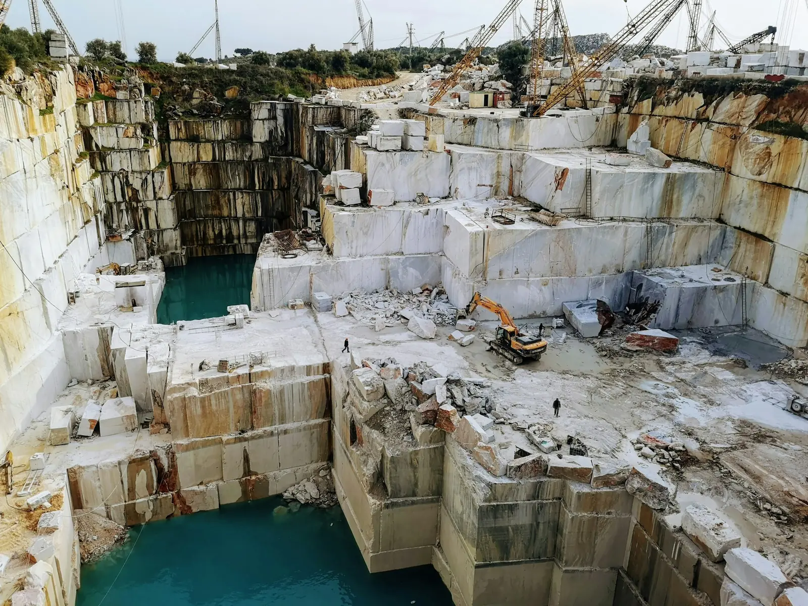 Marble quarry