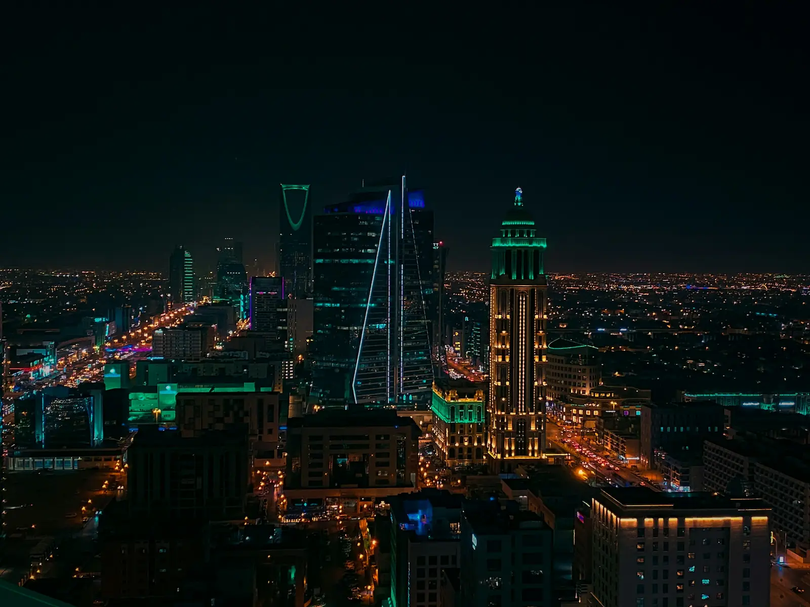 Riyadh at night